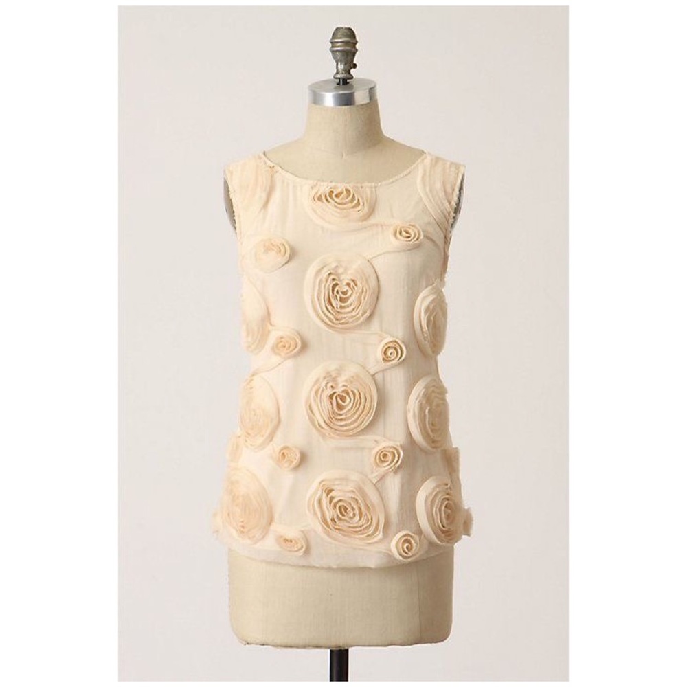Anthro “Whirled Roses Tank” by Baraschi - Picture 8 of 11